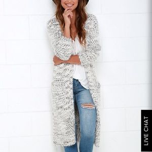 Long Cardigan Sweater